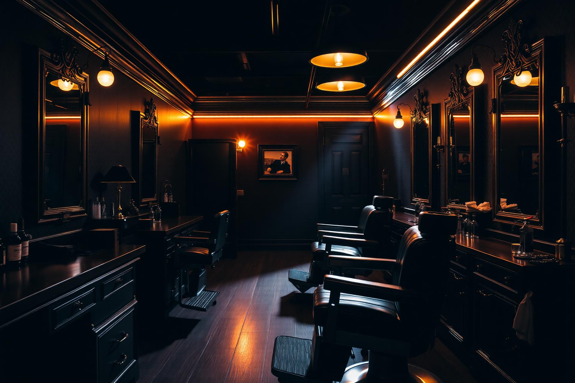 BOLD Barber Shop interior